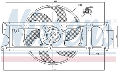 NISSENS 85253 EAN: 5707286243606.