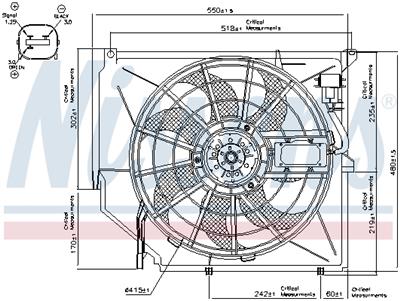NISSENS 85649 Číslo výrobce: 70819771. EAN: 5707286352681.