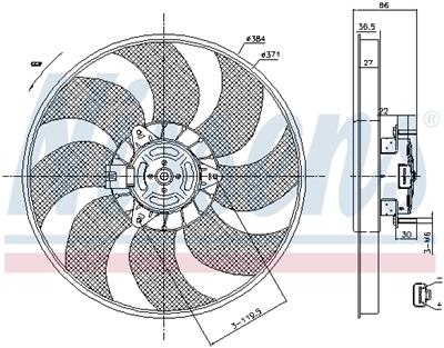 NISSENS 85779 EAN: 5707286389076.