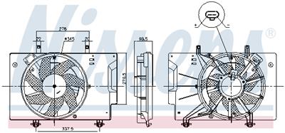 NISSENS 85810 EAN: 5707286454002.