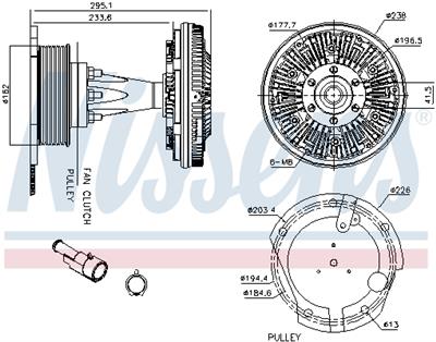 NISSENS 86128 EAN: 5707286455634.