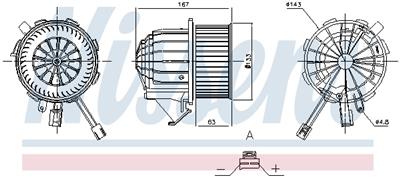 NISSENS 87597 Číslo výrobce: 351104441. EAN: 5707286433960.