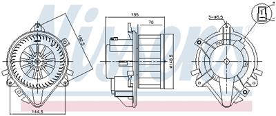NISSENS 87804 Číslo výrobce: 351039401. EAN: 5707286478503.