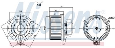 NISSENS 87821 EAN: 5707286481213.