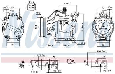 NISSENS 890036 EAN: 5707286377769.