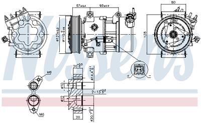NISSENS 89053 EAN: 5707286349254.