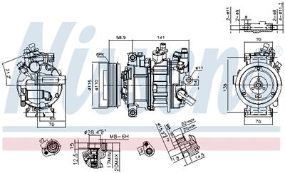 NISSENS 890602 EAN: 5707286438828.