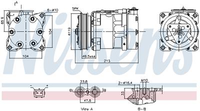 NISSENS 891039 EAN: 5707286511361.