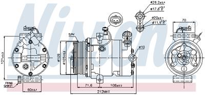 NISSENS 89196 EAN: 5707286354432.