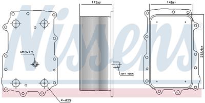 NISSENS 90726 Číslo výrobce: 376901001. EAN: 5707286381810.
