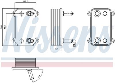 NISSENS 90735 Číslo výrobce: 376725601. EAN: 5707286387683.