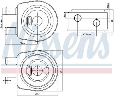 NISSENS 90850 EAN: 5707286464605.