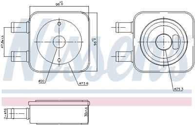 NISSENS 91106 EAN: 5707286454620.