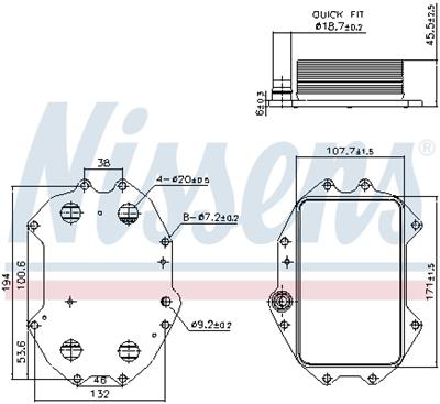 NISSENS 91445 EAN: 5707286512559.