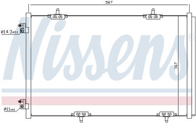 NISSENS 940333 Číslo výrobce: 72513072. EAN: 5707286361706.