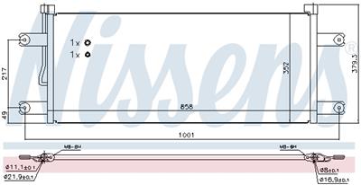 NISSENS 940543 Číslo výrobce: 351343231. EAN: 5707286388819.