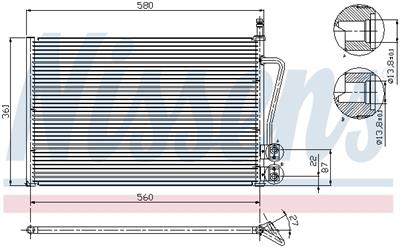 NISSENS 94587 EAN: 5707286257313.