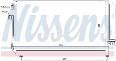 NISSENS 94848 Číslo výrobce: 351304141. EAN: 5707286259584.