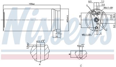 NISSENS 95063 Číslo výrobce: 351197151. EAN: 5707286261198.