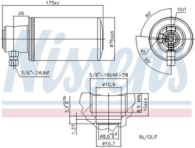 NISSENS 95229 Číslo výrobce: 351196241. EAN: 5707286262461.