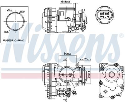 NISSENS 955042 EAN: 5707286546974.
