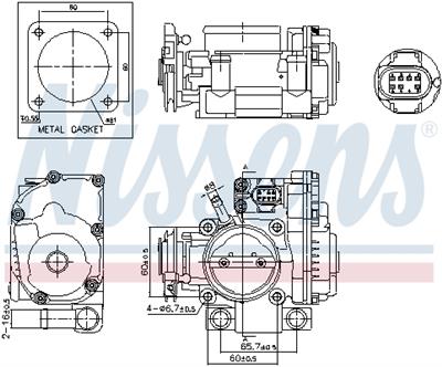 NISSENS 955080 Číslo výrobce: 408237212002. EAN: 5707286547148.
