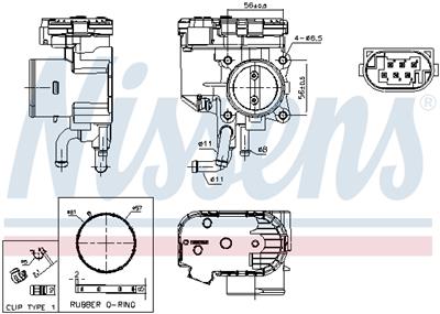 NISSENS 955250 Číslo výrobce: 9045020008. EAN: 5707286547544.