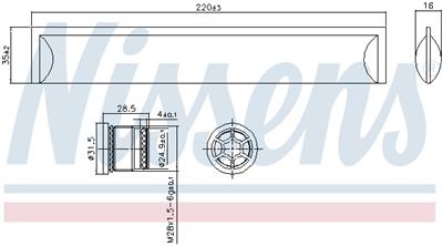 NISSENS 95554 Číslo výrobce: 70818237. EAN: 5707286408982.
