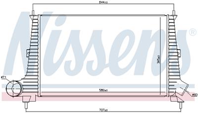 NISSENS 96891 EAN: 5707286266247.