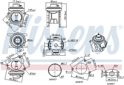 NISSENS 98173 EAN: 5707286464612.