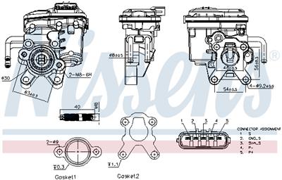 NISSENS 98555 EAN: 5707286537491.