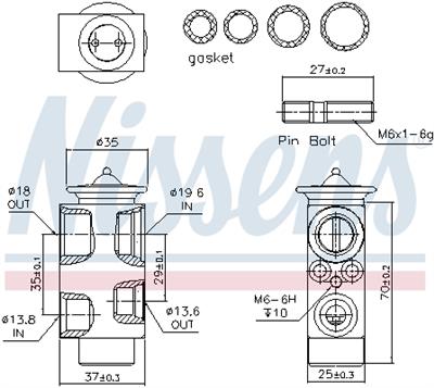 NISSENS 999311 Číslo výrobce: 351234401. EAN: 5707286468849.