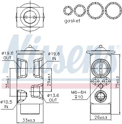 NISSENS 999328 Číslo výrobce: 351234501. EAN: 5707286469013.