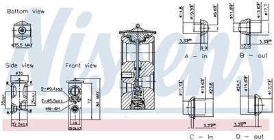 NISSENS 999462 Číslo výrobce: 70819226. EAN: 5707286507814.
