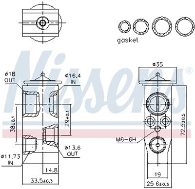 NISSENS 999490 Číslo výrobce: T99293AA. EAN: 5707286508095.