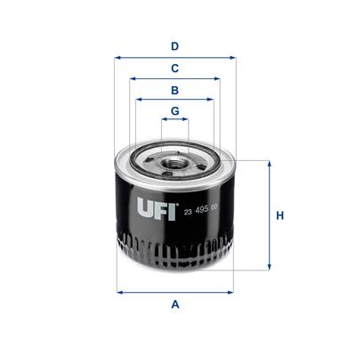 UFI 23.495.00 EAN: 8003453044265.
