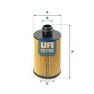 UFI 25.112.00 - Olejový filtr