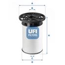 UFI 26.076.00 - Palivový filtr