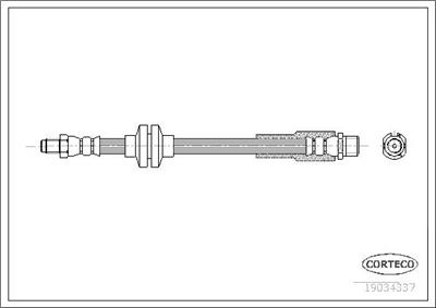 CORTECO 19034337 EAN: 3358960312808.