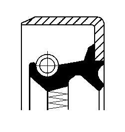 CORTECO 01019283B Číslo výrobce: 82019283. EAN: 3358960130914.