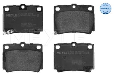 MEYLE 025 235 9315/W Číslo výrobce: MBP0396. EAN: 4040074074039.