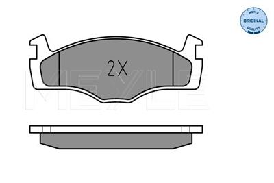 MEYLE 025 208 8717 Číslo výrobce: MBP0044. EAN: 4040074051658.