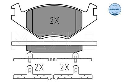 MEYLE 025 208 8719 Číslo výrobce: MBP0045. EAN: 4040074051610.