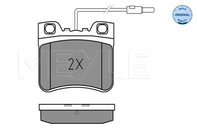MEYLE 025 212 6717/W Číslo výrobce: MBP0100. EAN: 4040074465288.