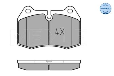 MEYLE 025 214 7118 Číslo výrobce: MBP0139. EAN: 4040074363256.