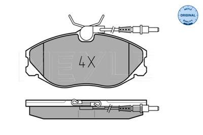 MEYLE 025 216 7419/W Číslo výrobce: MBP0179. EAN: 4040074121610.