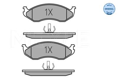 MEYLE 025 218 2217 Číslo výrobce: MBP0198. EAN: 4040074079911.