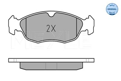 MEYLE 025 214 3017/W Číslo výrobce: MBP0128. EAN: 4040074062418.