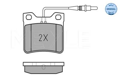 MEYLE 025 219 0417/W Číslo výrobce: MBP0222. EAN: 4040074132630.