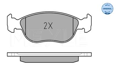 MEYLE 025 219 2717/W Číslo výrobce: MBP0228. EAN: 4040074531945.